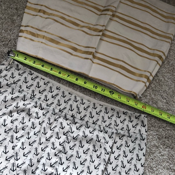 Two pieces bundle lot J.Crew cotton/Linen blend mini skirt, both size 12 - Picture 12 of 13